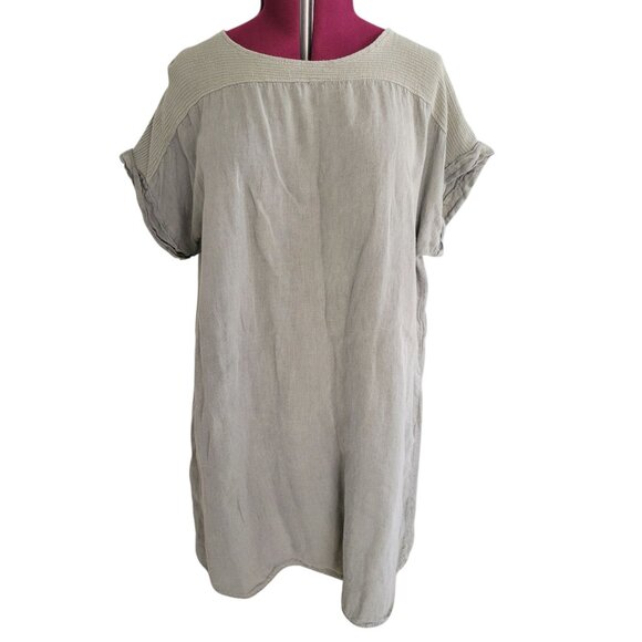 Lungo LArno Italian Linen Dress (Size 2X) - Picture 1 of 7
